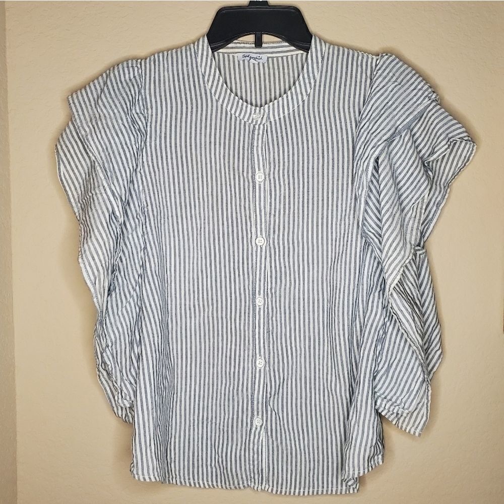 Splendid "Paradise Cove" striped top. - Picture 3 of 8